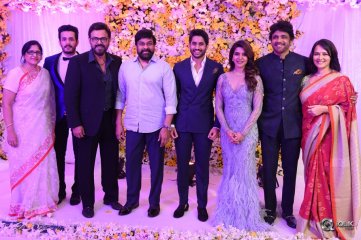 Celebs At Samantha Naga Chaitanya Wedding Reception